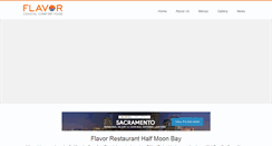 Desktop Screenshot of flavoronthecoast.com